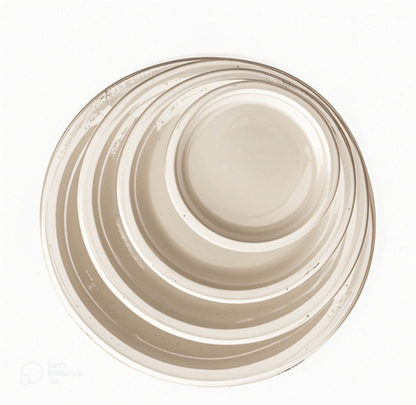 Plato redondo en bagazo de caña 6"/15.2 cm x  x20 uns - Imagen 2