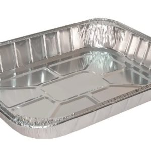 MOLDE ALUMINIO COMIDA 27 X 32 CM X 25UND