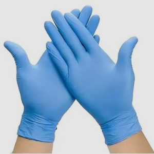 Guantes de Nitrilo Azules Talla S-M-L