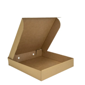 Caja de Carton Kraft para Pizza | 20 cm x 20 cm x 50 und